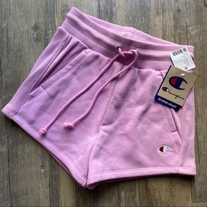 *NWT* Baby Pink Champion Reverse Weave Sweat Shorts